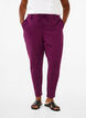 Cropped Maddison trousers, Purple, Model image number 2