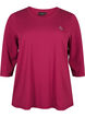 Training blouse with 3/4 sleeves, Red, Packshot image number 0