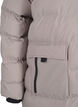 Puffer coat with hood and pockets, Beige, Packshot image number 3