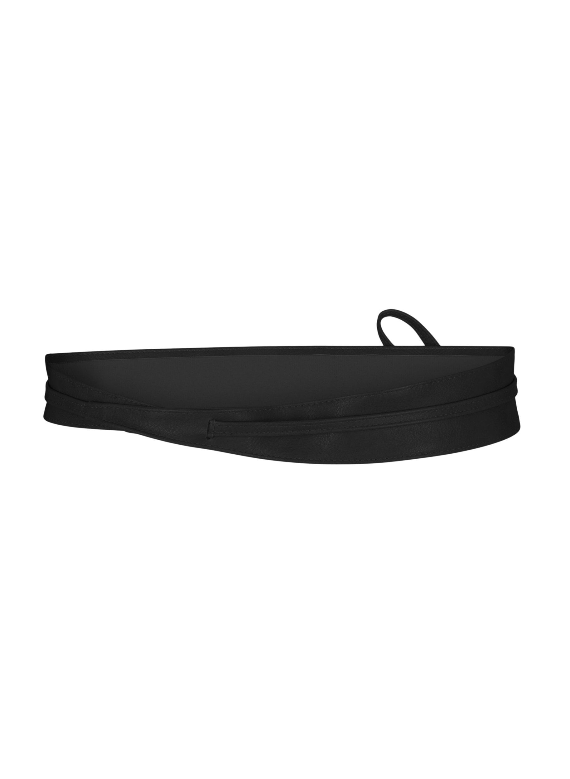 ZizzifashionWaist belt in faux leather, Black, Packshot image number 1