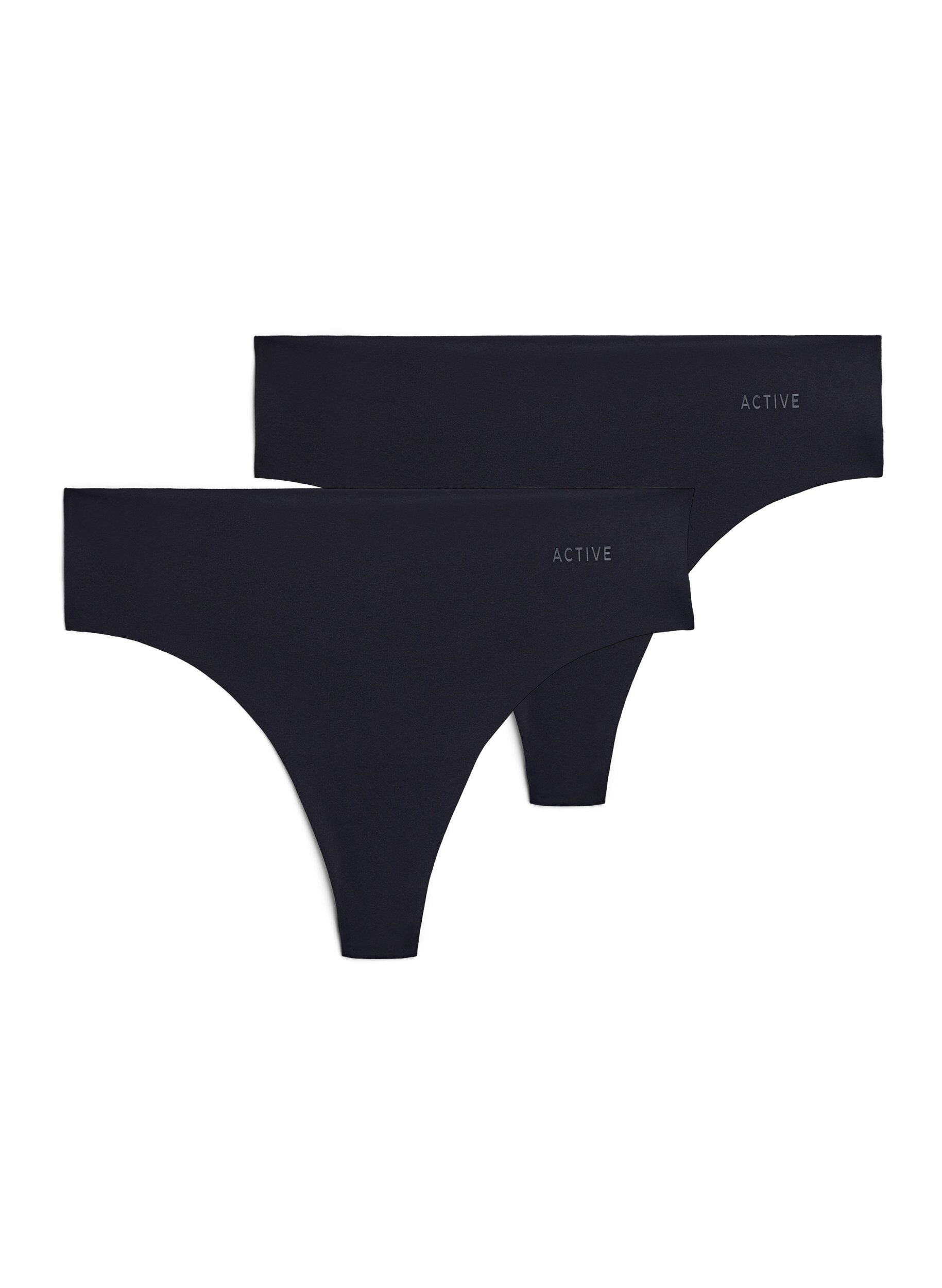 2-pack invisible G-string training panties