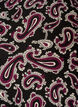 Blouse with short sleeves and paisley print, Dark Bordeaux, Packshot image number 2