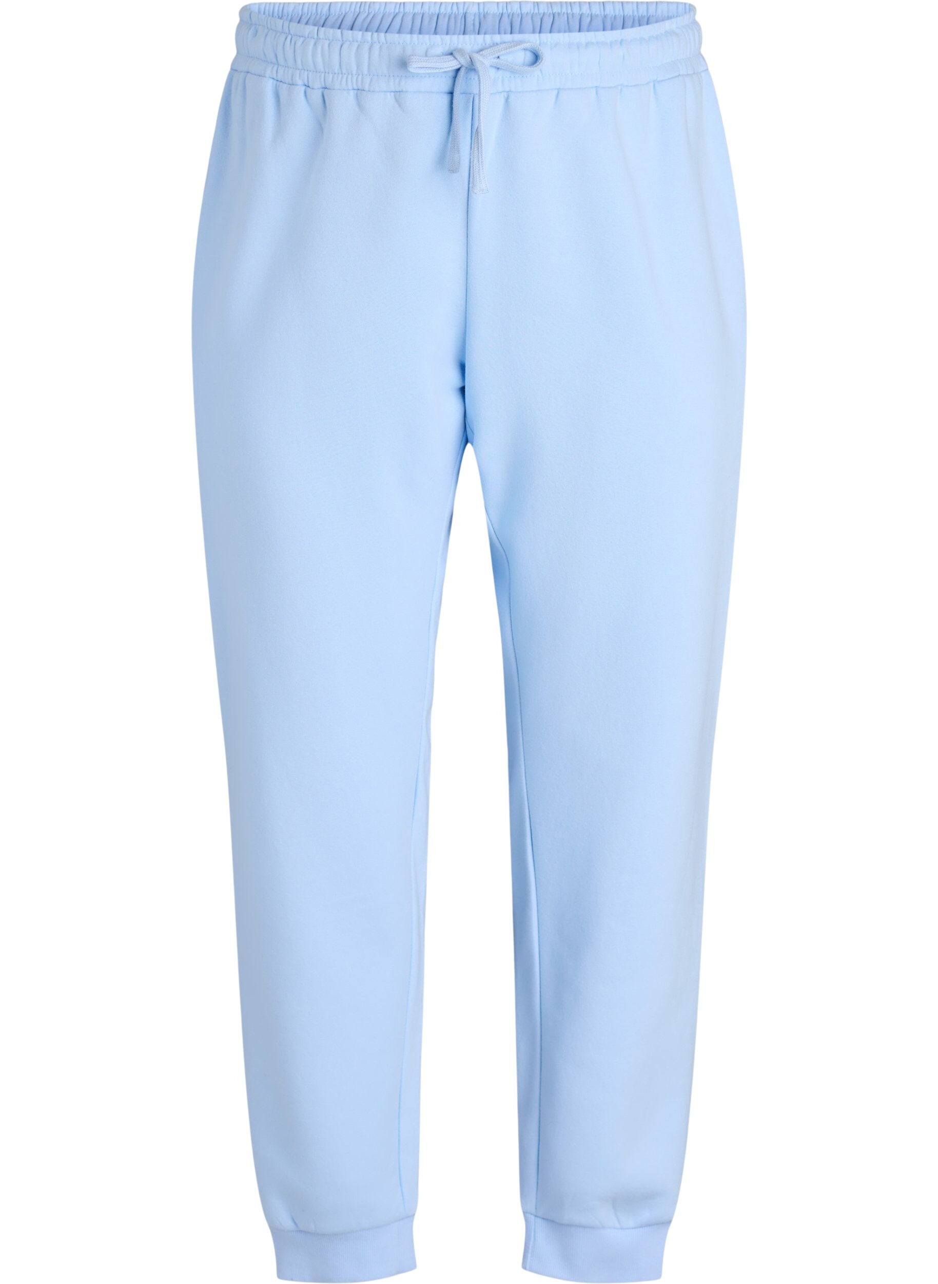Zizzifashion High-waisted joggers, Light Blue, Packshot image number 0