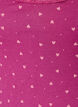 Top with print and lace edge, Purple, Packshot image number 2