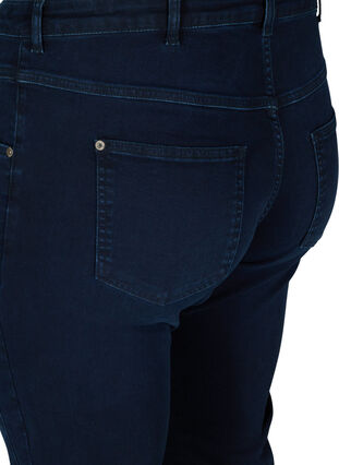 Extra slim, regular rise Sanna jeans, Dark blue, Packshot image number 3