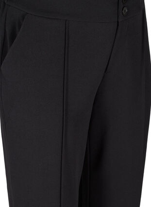 Classic plain trousers, Black, Packshot image number 2