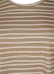 Striped T-shirt, Brown, Packshot image number 2