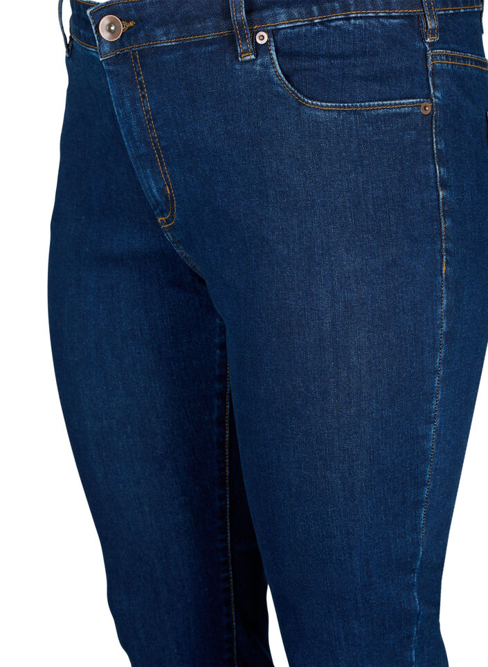 Slim fit Emily jeans with regular waist, Blue, Packshot image number 2