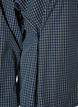 Cotton shirt with a checked pattern and concealed button fastening, Blue, Packshot image number 3