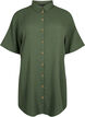 Short sleeve shirt with buttons, Thyme, Packshot image number 0