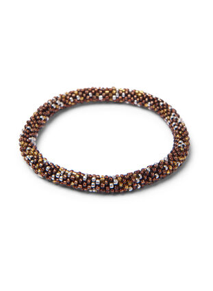 Pearl bracelet, Brown, Packshot image number 1