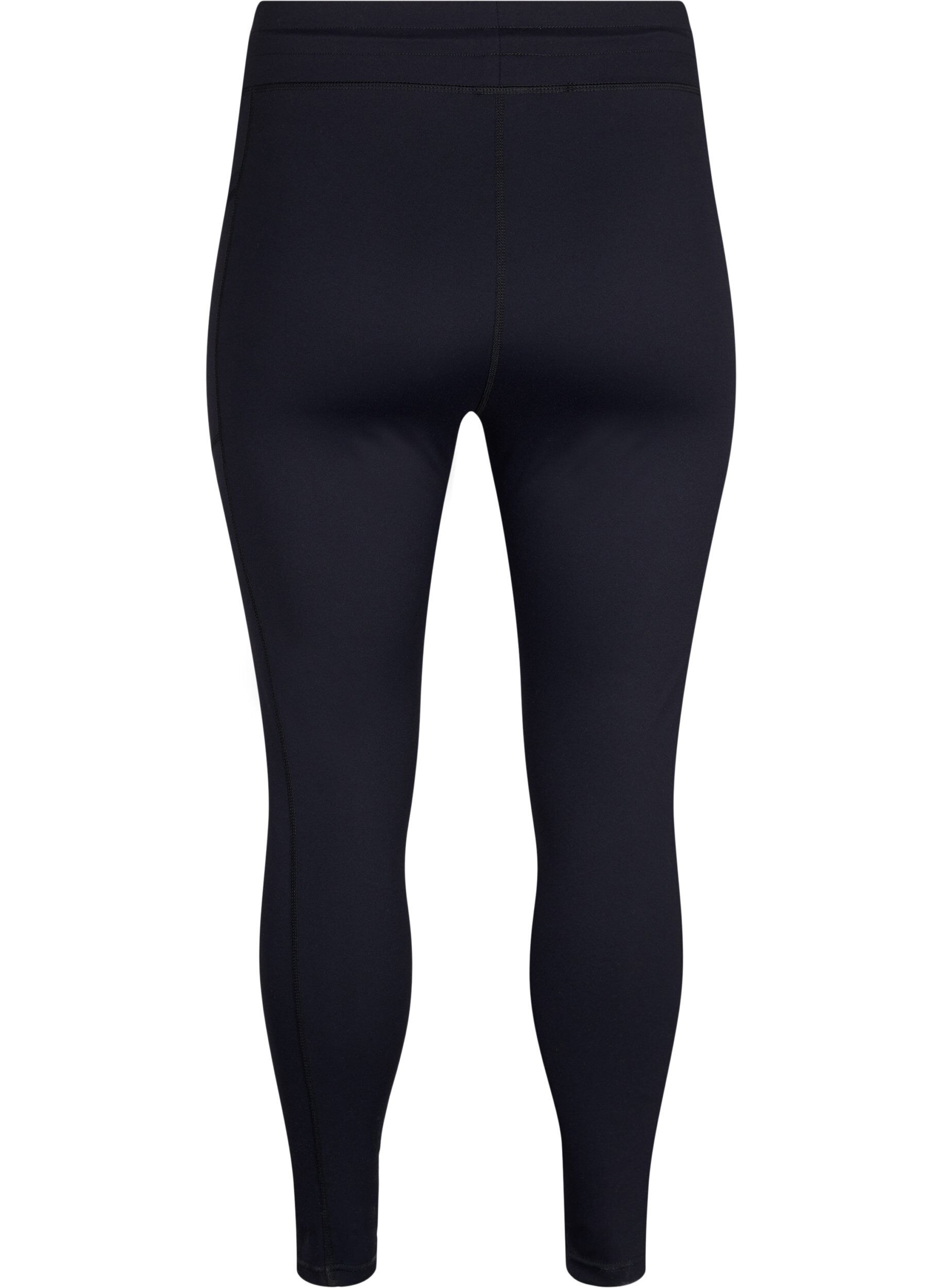 Zizzifashion 7/8 training tights with pockets, Black, Packshot image number 1