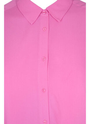 Long viscose shirt with 2/4 sleeves, Fiji Flower, Packshot image number 2