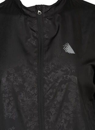 Sports jacket with a zip, Black, Packshot image number 2