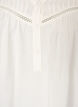 Viscose blouse with pintucks and balloon effect, Vanilla, Packshot image number 2