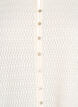 Blouse with textured pattern and button fastening, Vanilla, Packshot image number 2