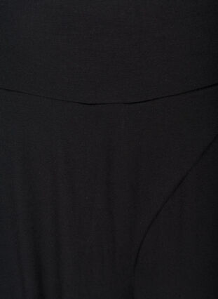 Loose exercise trousers in viscose with pockets, Black, Packshot image number 2