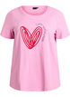 Cotton T-shirt with motif, Begonia P. w. Heart, Packshot image number 0