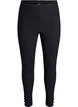 Leggings with buttons at the bottom, Black, Packshot image number 0
