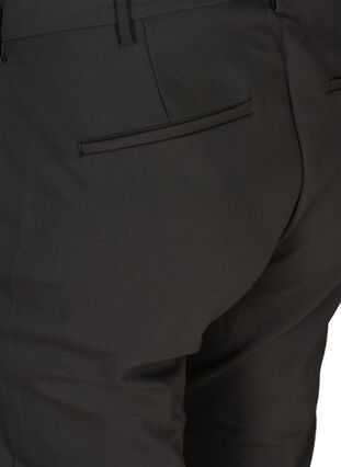 Classic cropped trousers, Black, Packshot image number 3