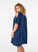 Beach dress in viscose with shoulder detail, Blue, Model image number 2