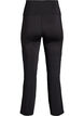 Flared training trousers with high waist, Black, Packshot image number 1