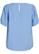 Viscose blouse with 1/2 sleeves, Light Blue, Packshot image number 1