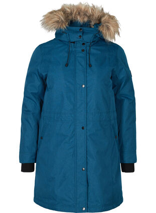Waterproof winter jacket with a hood, Poseidon, Packshot image number 0