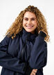 Short softshell jacket with detachable hood, Blue, Model image number 4