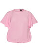 Blouse with balloon shape and wing sleeves, Pink, Packshot image number 0
