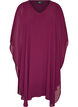 Short chiffon dress with V-neck, Purple, Packshot image number 0