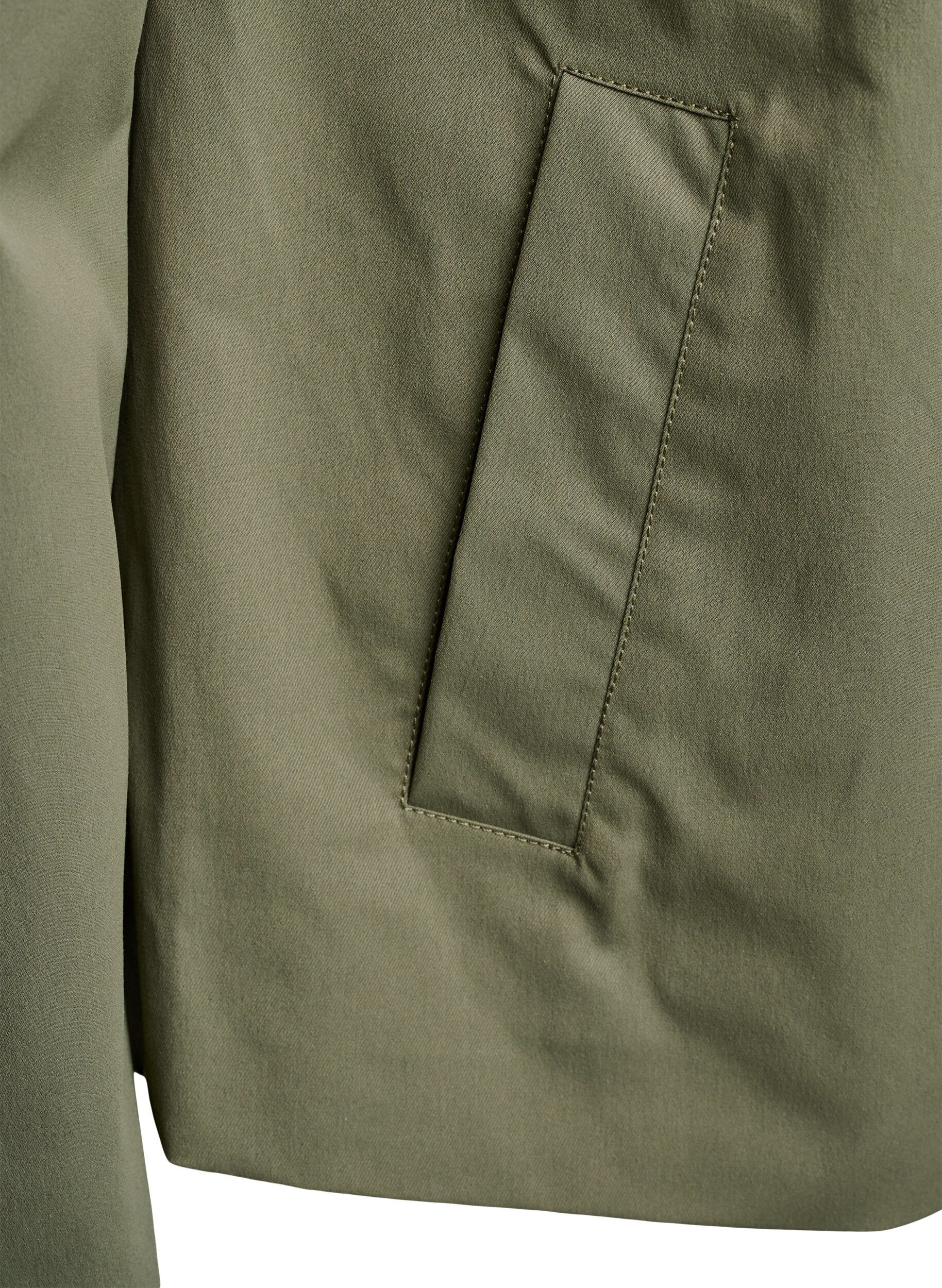 Zizzifashion Spring jacket with bow details, Green, Packshot image number 3