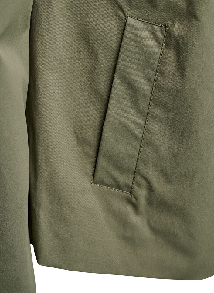Spring jacket with bow details, Green, Packshot image number 3