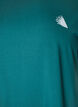 Solid-coloured training T-shirt, Green, Packshot image number 2