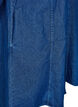 Short denim dress with 3/4 sleeves, Blue, Packshot image number 3