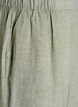 Loose trousers in linen and viscose, Green, Packshot image number 2