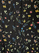 Dress with all-over print and a ruffle layer, Black, Packshot image number 2