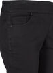 Close fitting cotton blend capris, Black, Packshot image number 2