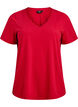 FLASH - V-neck T-shirt, Red, Packshot image number 0