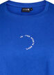 Sporty T-shirt in organic cotton, Blue, Packshot image number 2