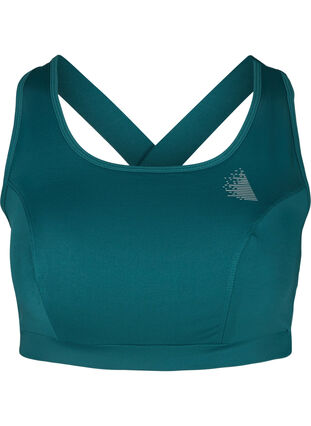 Sports top with a decorative details on the back, Balsam, Packshot image number 0