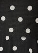 Layered dress with ruffles and spaghetti straps, Black, Packshot image number 2