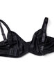 Full cover basic bra in mesh, Black, Packshot image number 3