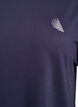 Solid-coloured training T-shirt, Blue, Packshot image number 2