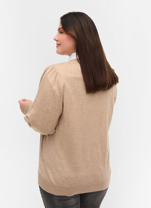 Knitted cardigan with a button-through closure, Nomad Mel, Model image number 1