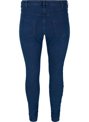 High-waisted super slim Amy jeans , Dark blue, Packshot image number 1