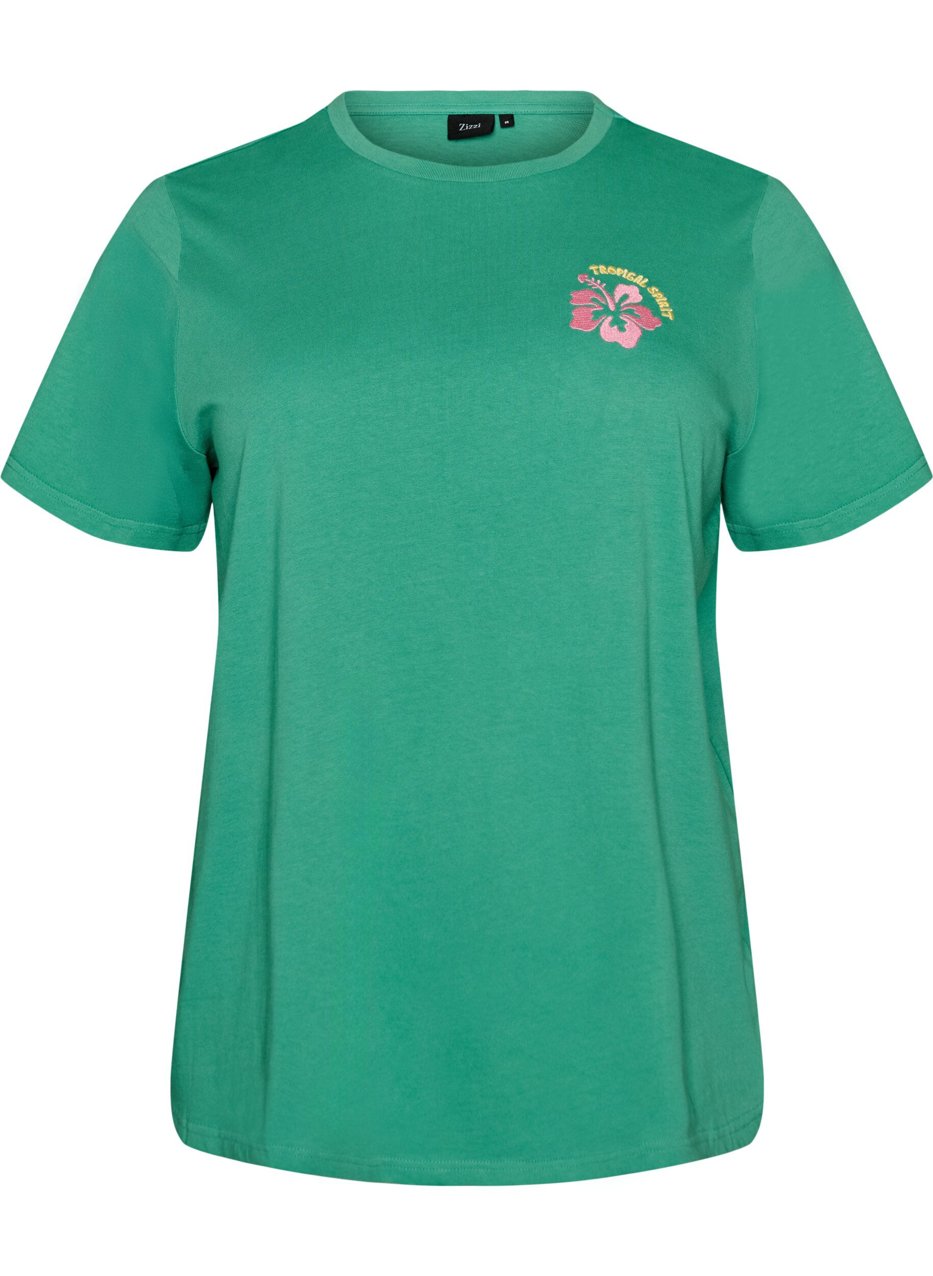 Organic cotton T-shirt with back print