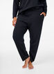 Modal-blend trousers with elasticated waistband, Black, Model image number 2