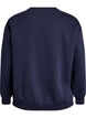 Sweatshirt with statement detail, Blue, Packshot image number 1