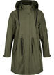 Waterproof parka with detachable hood, Forest Night, Packshot image number 0